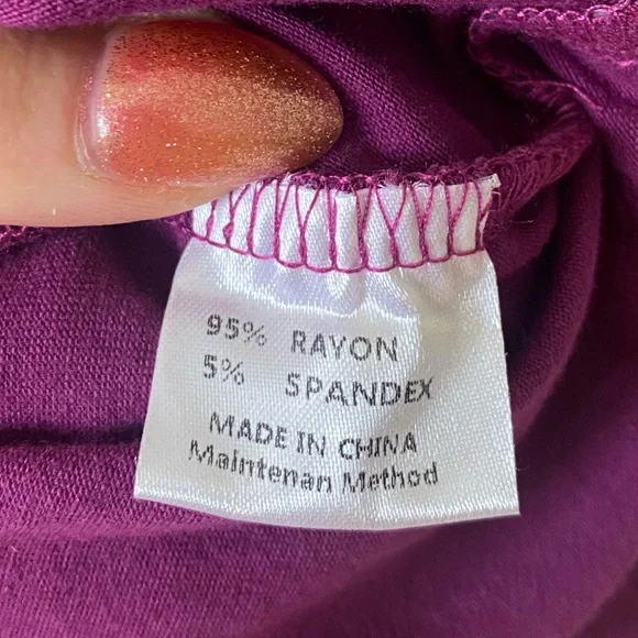 MEROKEETY Purple Wrap Dress - Picture 5 of 5